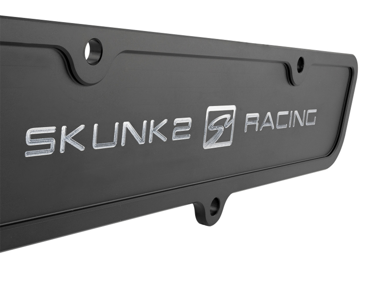 Skunk2 Black Anodized Billet 6061 Aluminum Intake & Exhaust Port Covers - K-Series Cylinder Heads - 666-05-0100
