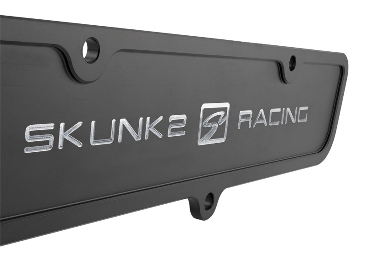 Skunk2 Black Anodized Billet 6061 Aluminum Intake & Exhaust Port Covers - K-Series Cylinder Heads - 666-05-0100