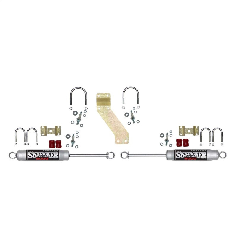 Skyjacker 76-77 Ford F-150 9000 Dual Stabilizer Kit w/Silver Cylinders - 9268