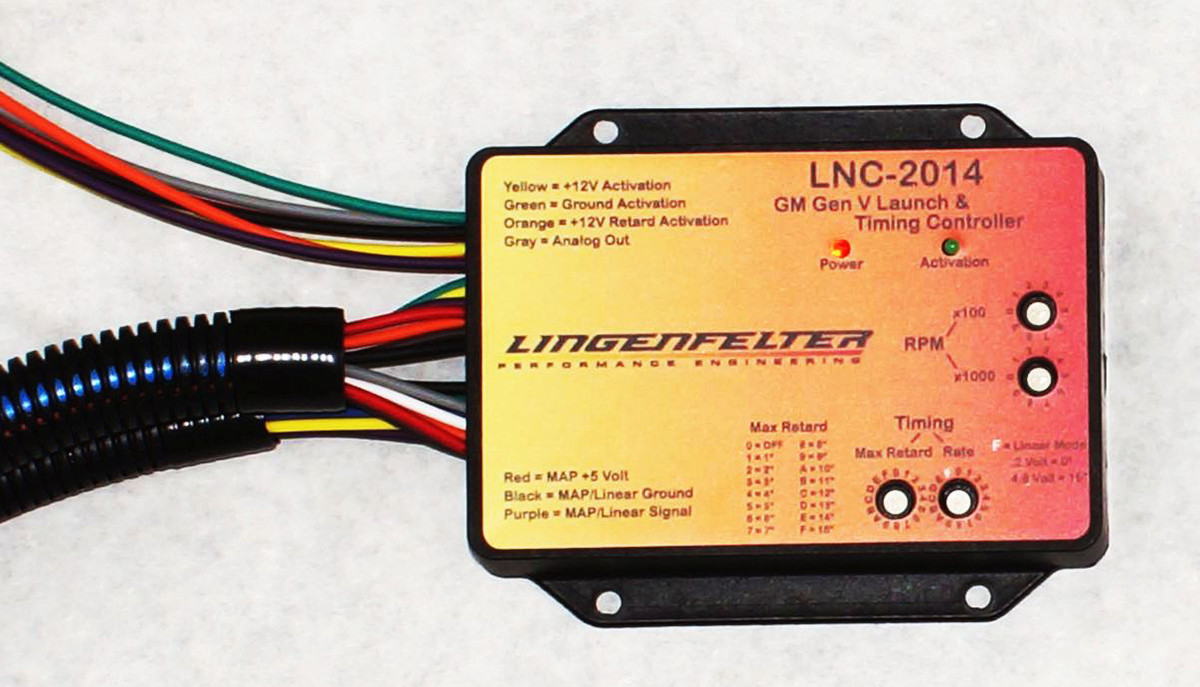 Lingenfelter RPM Limiter Timing Retard Controller GM Gen V DI Engines ...