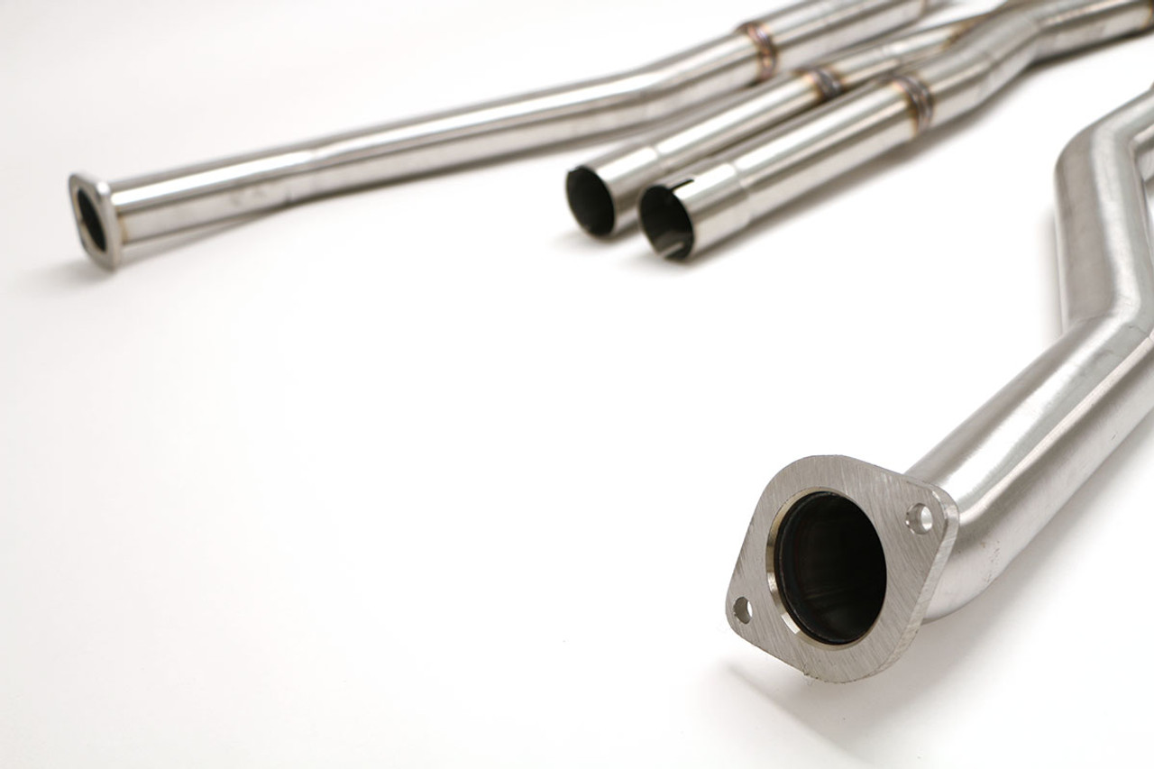 B&B - 2.5" Center Pipes & X-Pipe only  (to factory mufflers) - 09-15 CTS-V