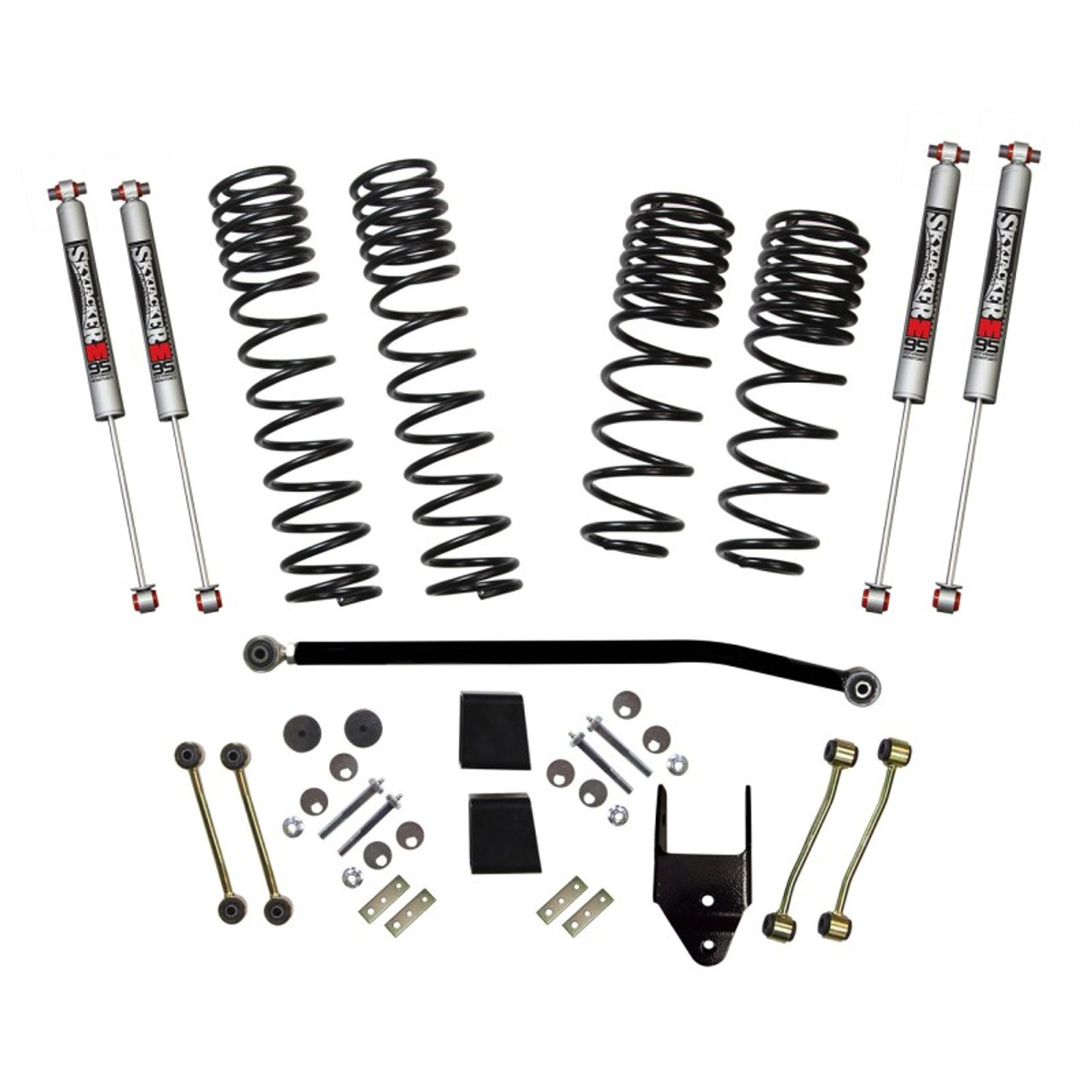 Skyjacker 2020 Jeep JL 4WD Diesel 3.5-4in Dual Rate Long Travel Sus Lift Kit w/M95 Monotube Shocks - JL40BPMLTD