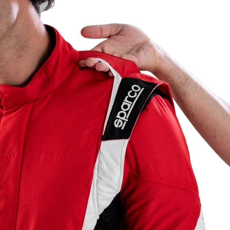 Sparco Suit Superleggera 54 Red/White - 00114254RNBI Photo - Close Up