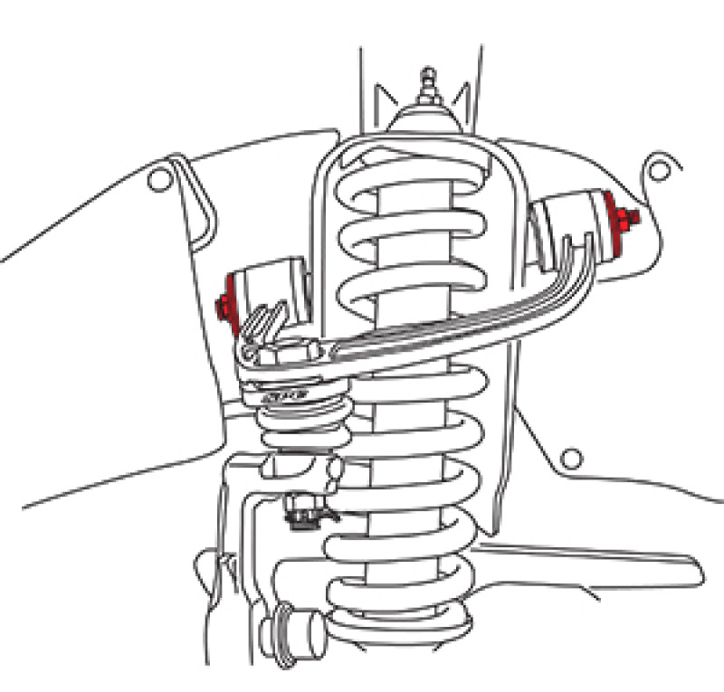 SPC Performance Control Arm Hardware - 21060