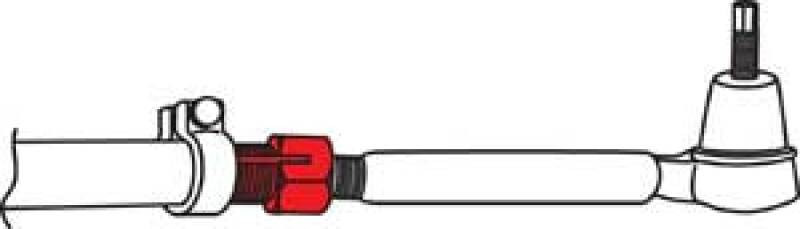 SPC Performance 12/13+ Dodge Ram Hex Tie Rod Adjuster - 23615