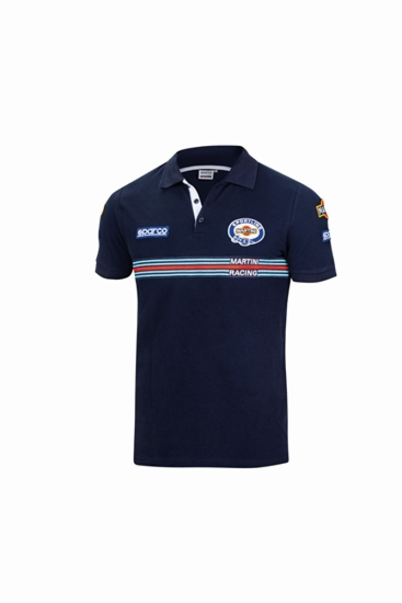 Sparco Polo Replica Martini-Racing Medium Nav - 01275MRBM2M