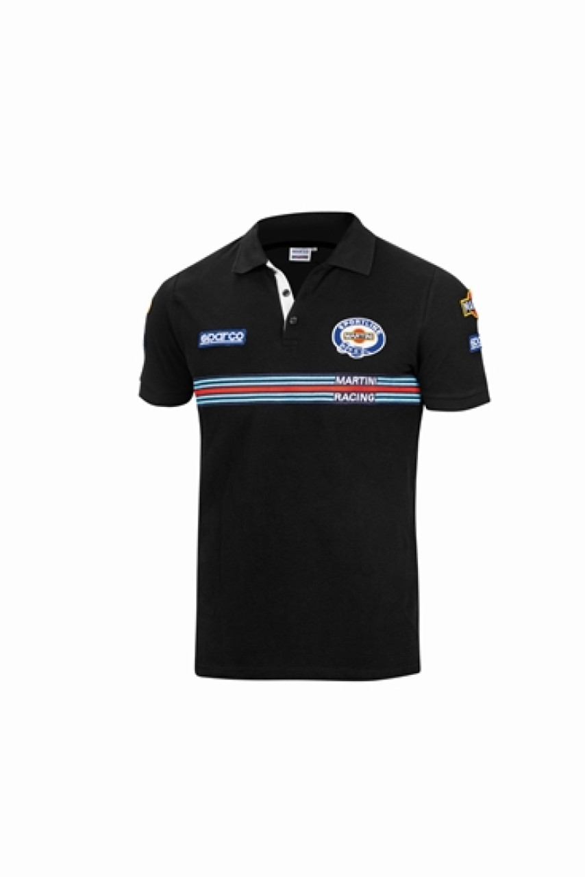 Sparco Polo Replica Martini-Racing Medium Black - 01275MRNR2M