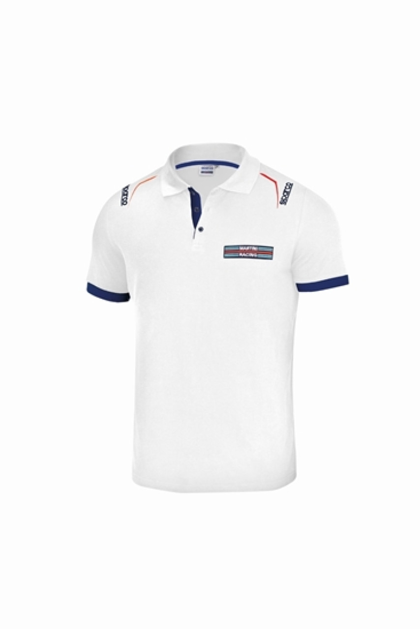 Sparco Polo Martini-Racing XL White - 01276MRBI4XL