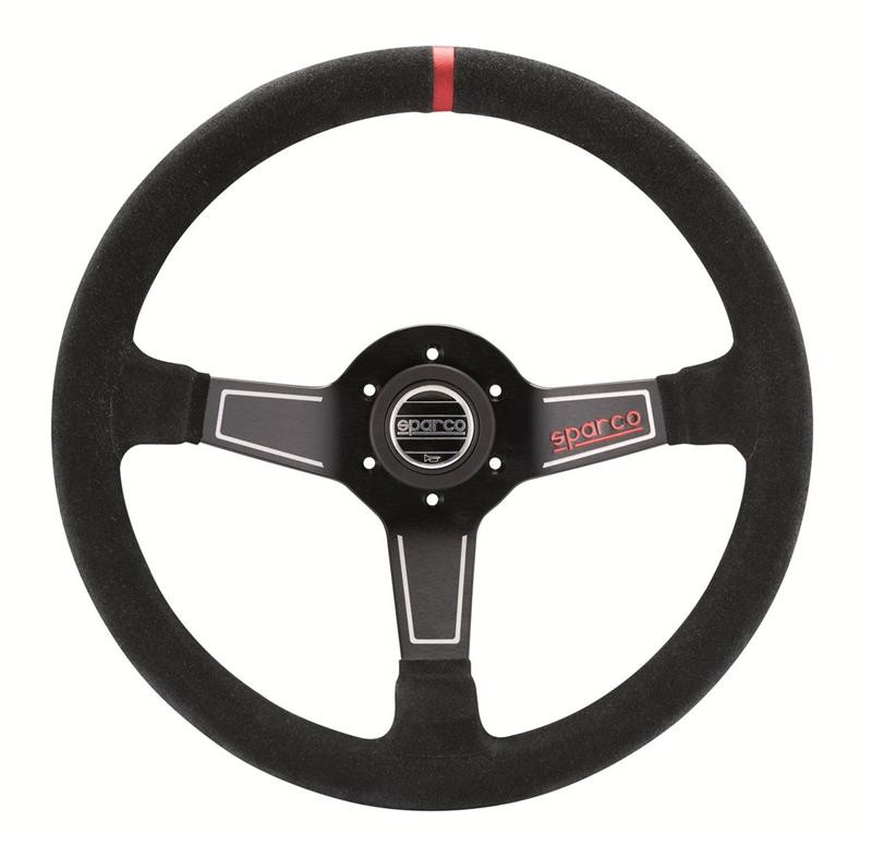 Sparco Steering Wheel L575 Monza Suede - 015L750SC Photo - Primary