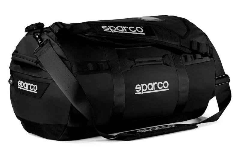 Sparco Bag Dakar Duffle SMALL Black/Black - 016443NRNR Photo - Close Up