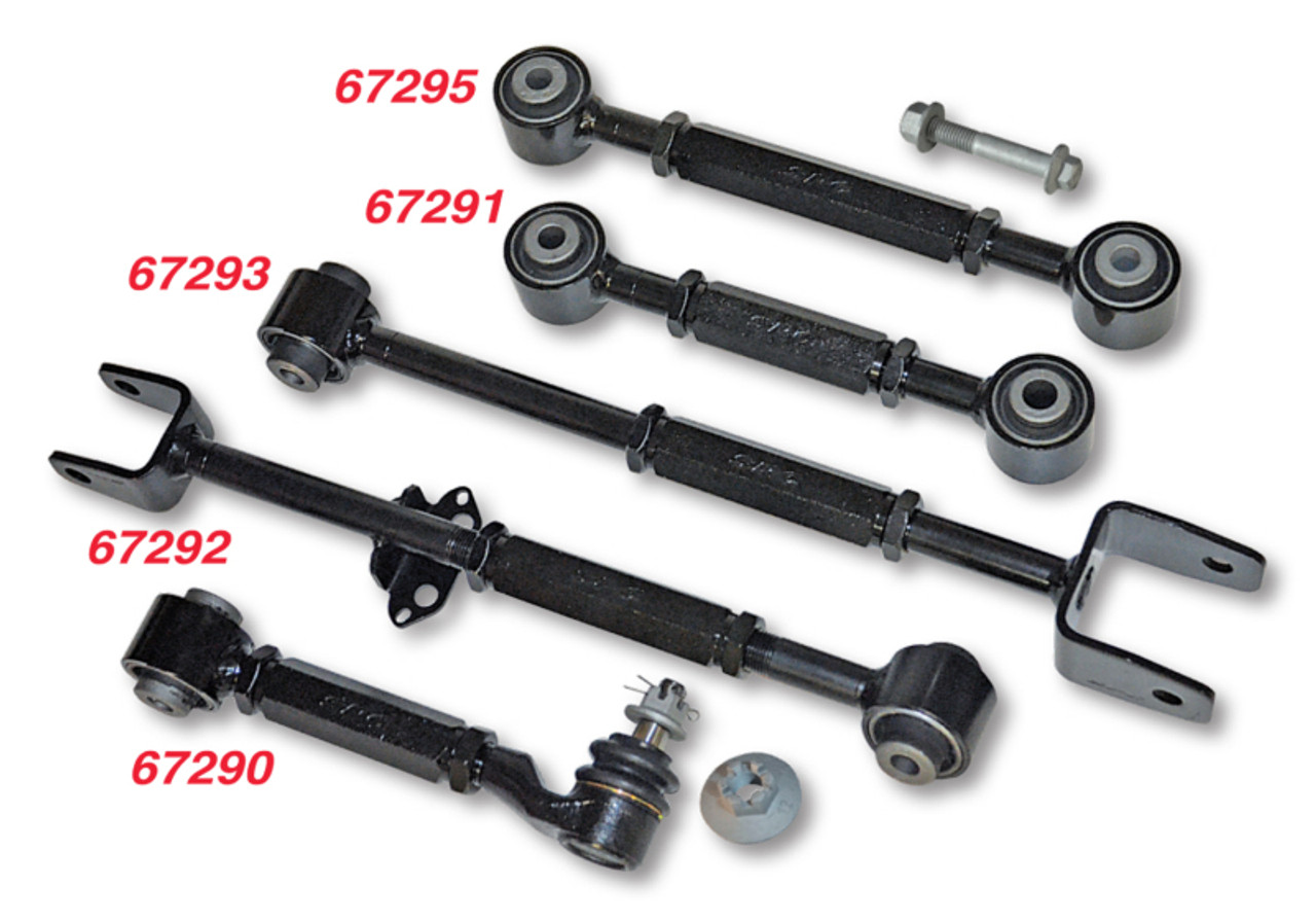 SPC Performance Honda/Acura Rear Adjustable Arms (Set of 5) - 67289