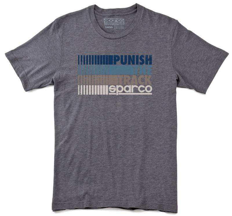 Sparco T-Shirt Punish Gry Sml - SP02700GR1S Photo - Primary