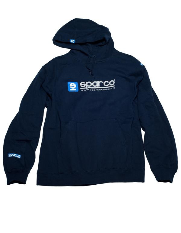 Sparco Sweatshirt Hooded WWW Navy XXL RG - SP03100BM5XXL Photo - Primary