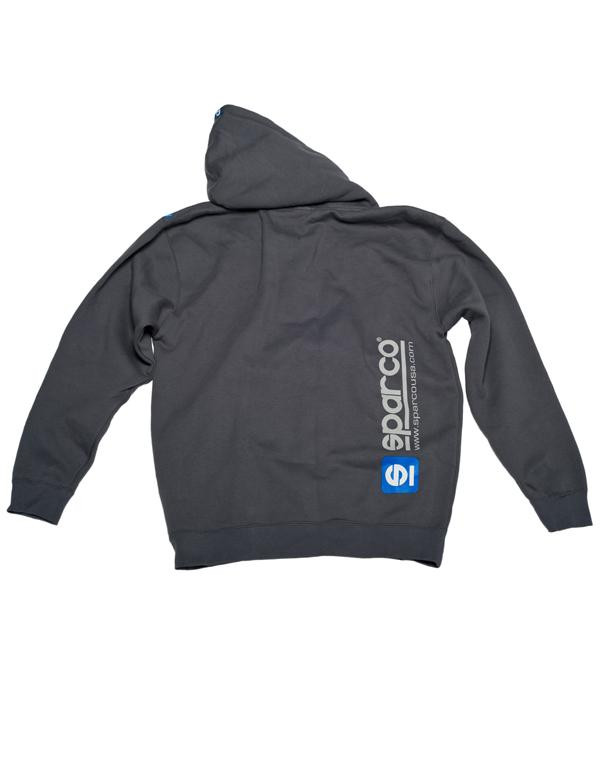 Sparco Sweatshirt Zip WWW Gry Xlrg - SP04100GR4XL Photo - Primary