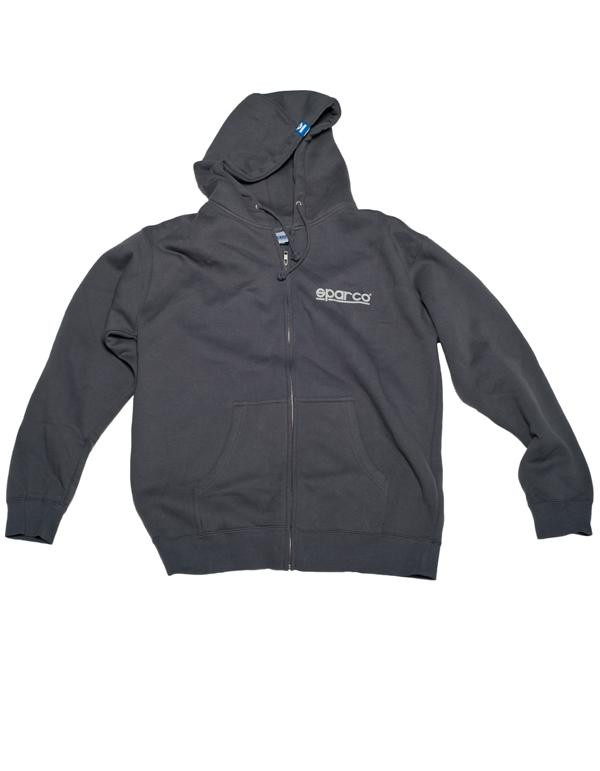 Sparco Sweatshirt Zip WWW Gry Xlrg - SP04100GR4XL Photo - Primary