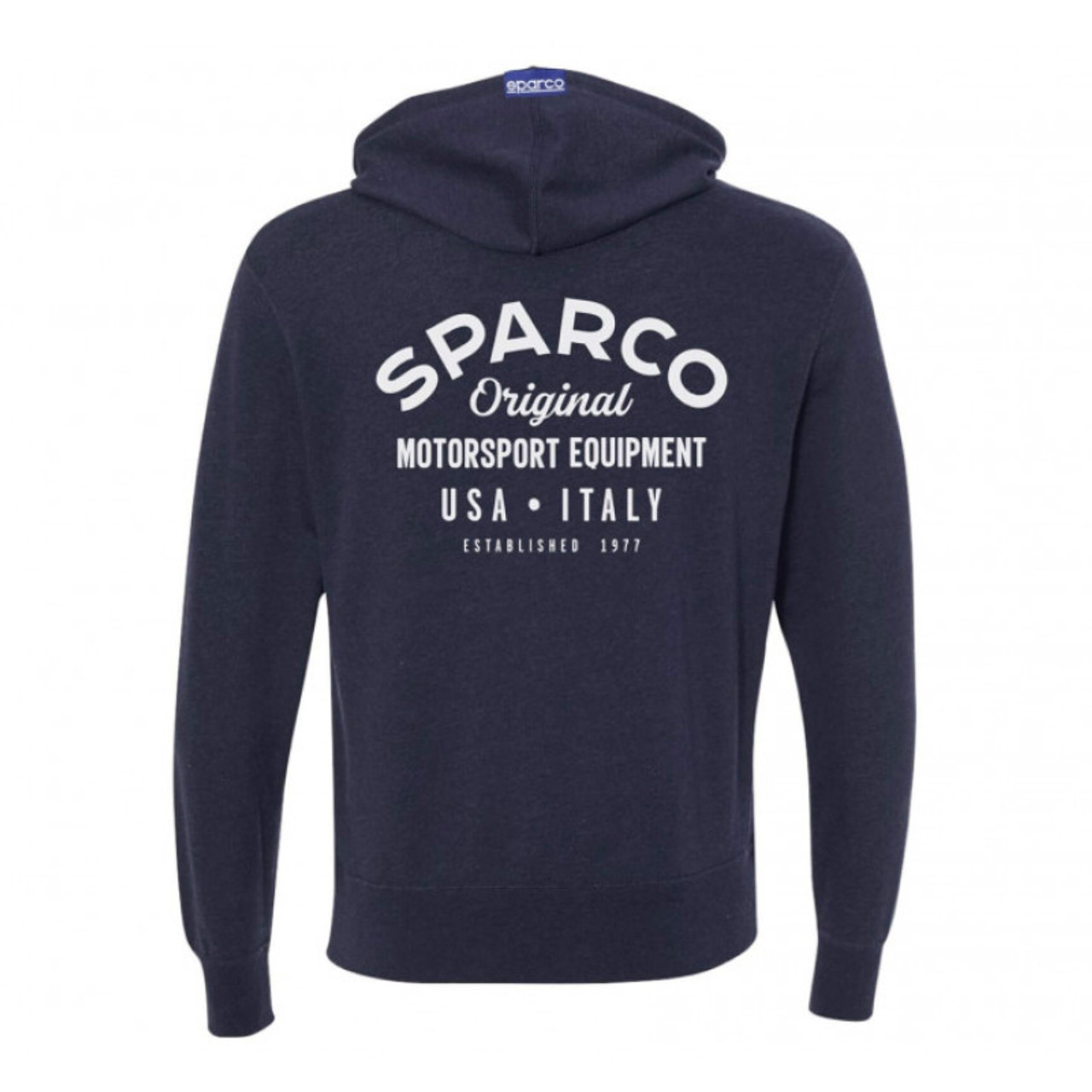 Sparco Sweatshirt ZIP Garage NVY - Large - SP04800BM3L