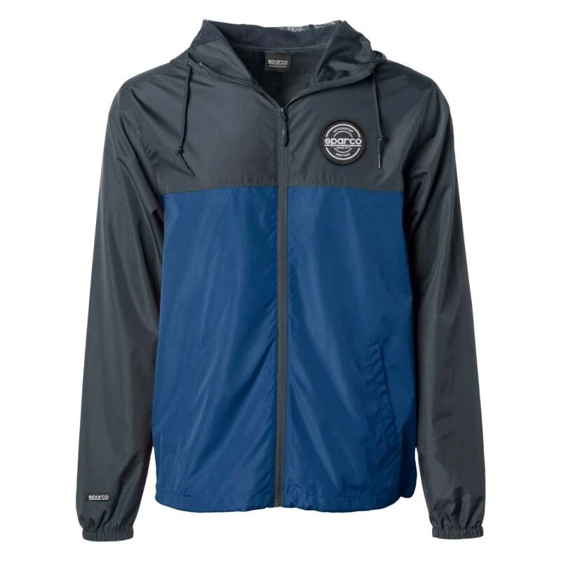 Sparco Windbreaker S-Patch Blu SMALL - SP05150AZBM1S Photo - Primary