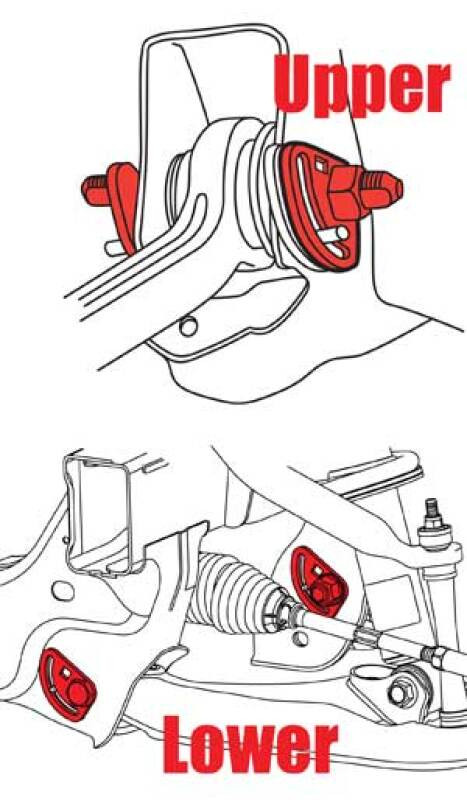 SPC Performance 11+ Chevy/GMC 2500HD / 3500HD Upper Camber/Caster Kit - 86376