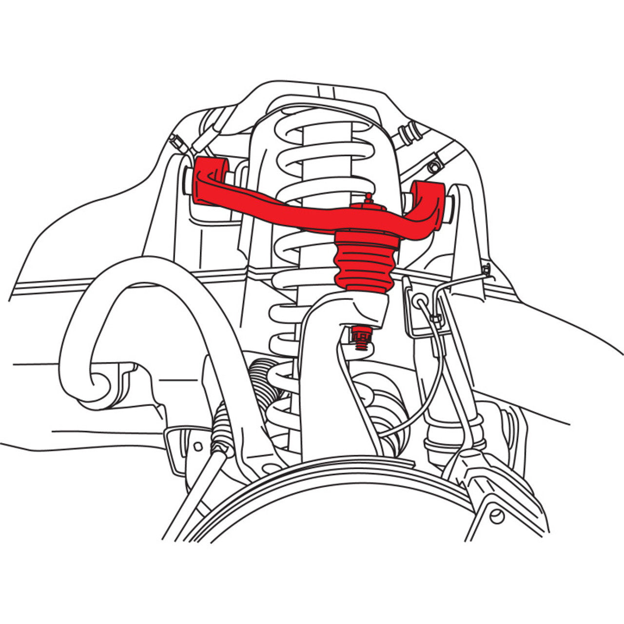 SPC Performance GM Colorado/Canyon Front Upper Adj. Control Arms (PR) - 86490