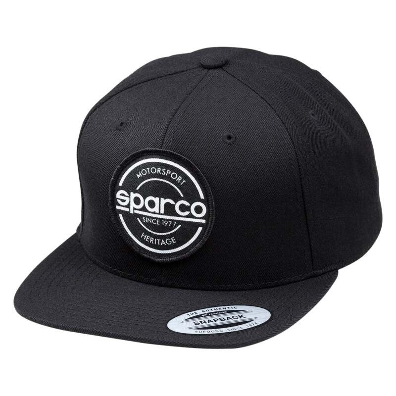 Sparco Cap S-Patch Snapback Black - SP21N Photo - Primary