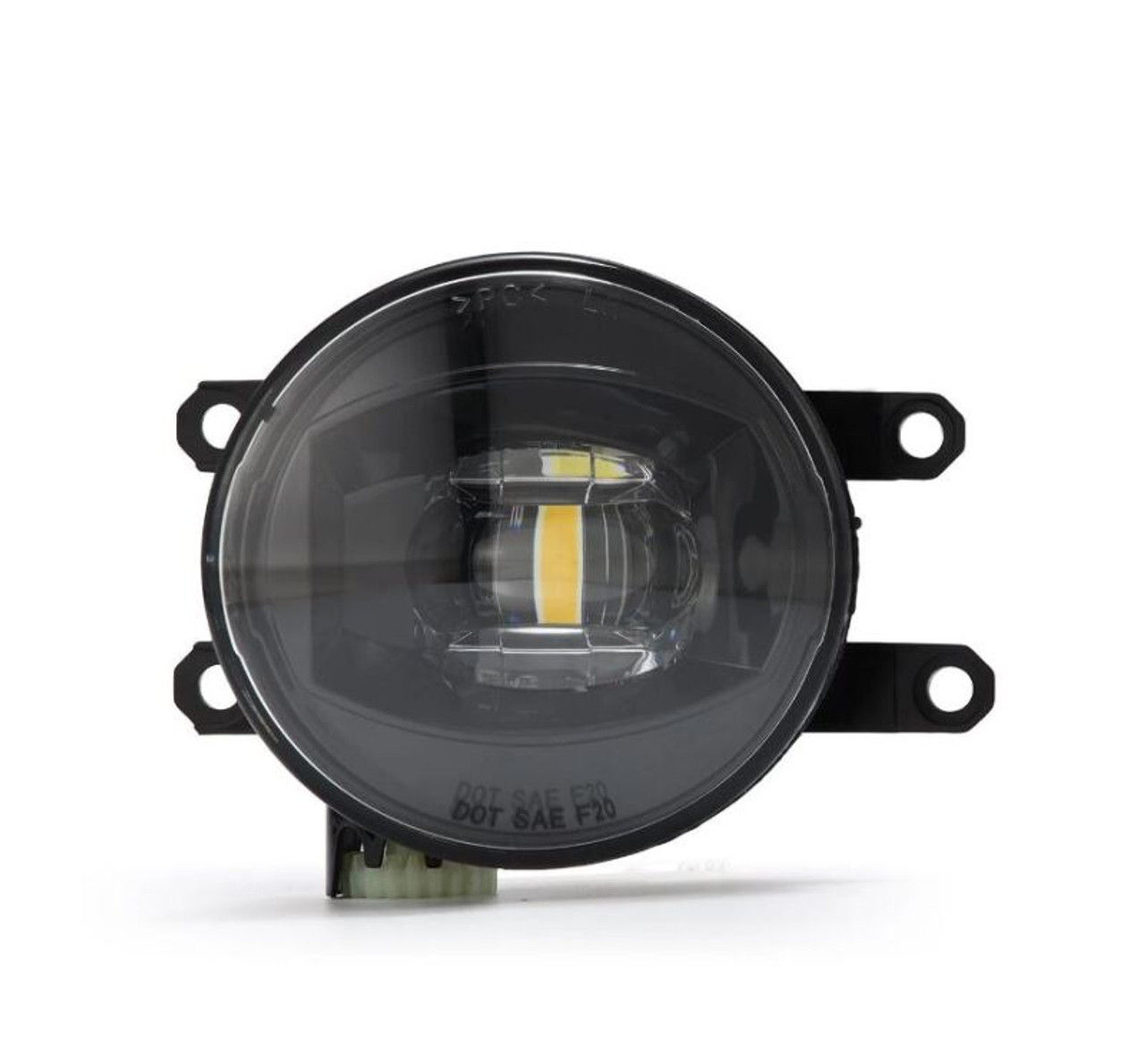 AlphaRex Universal Toyota/Lexus/Scion DoubleTap Dual Color LED Projector Fog Lights - White/Amber - 210001 User 2
