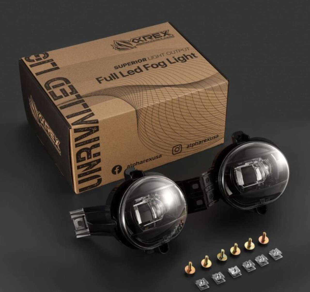 AlphaRex 02-08 Dodge Ram 1500/03-09 Ram 2500/3500 DoubleTap Dual Color LED Proj Fog Lights - Wt/Ambr - 210005 User 1
