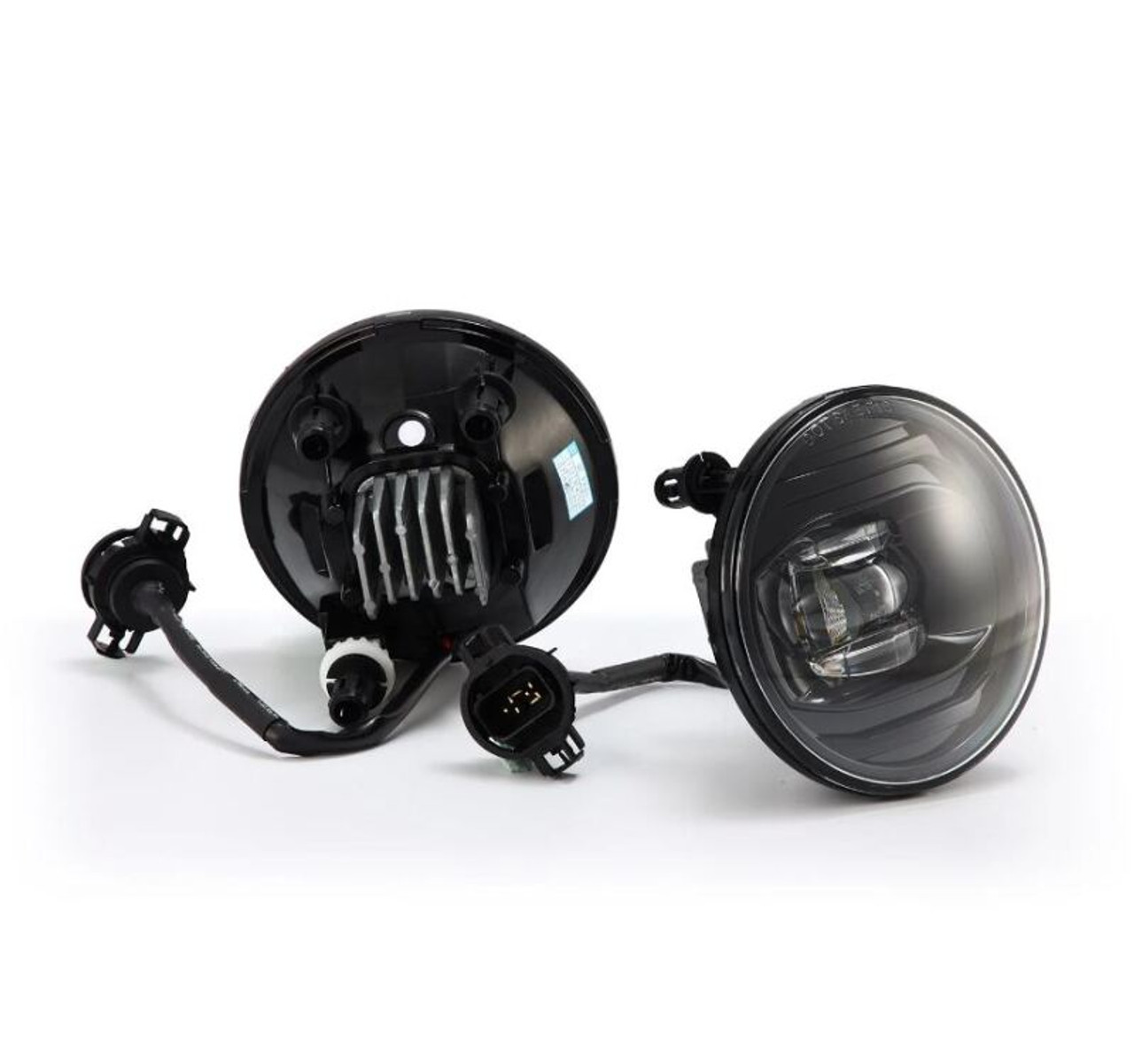 AlphaRex Universal Chevrolet/GMC/Pontiac DoubleTap Dual Color LED Projector Fog Lights - White/Amber - 210007 User 2