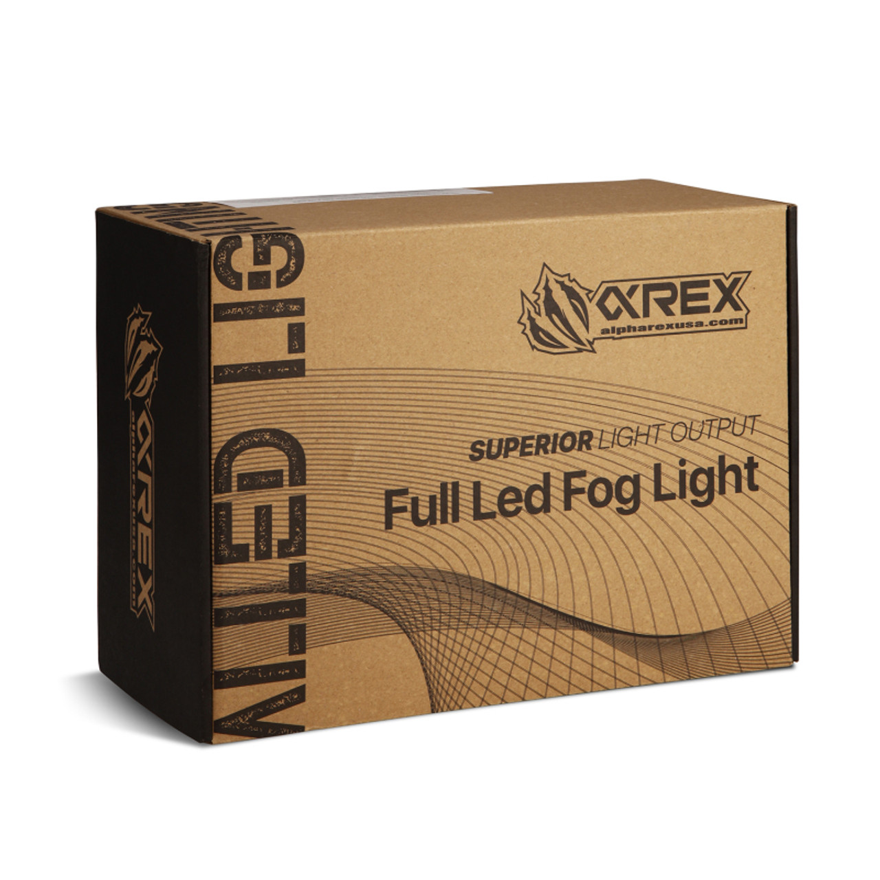 AlphaRex 19-23 Chevrolet Silverado 2500/3500HD DoubleTap Dual Color LED Projector Fog Lights - 210017