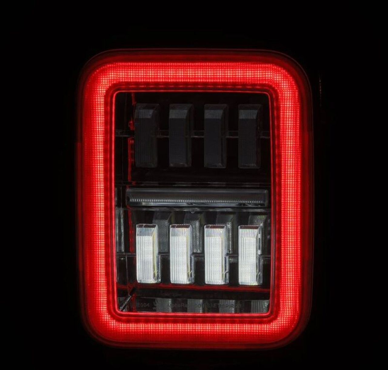 AlphaRex 19-24 Jeep Gladiator JT Nova-Series Prismatic LED Tail Lights - Chrome - 602060 User 4