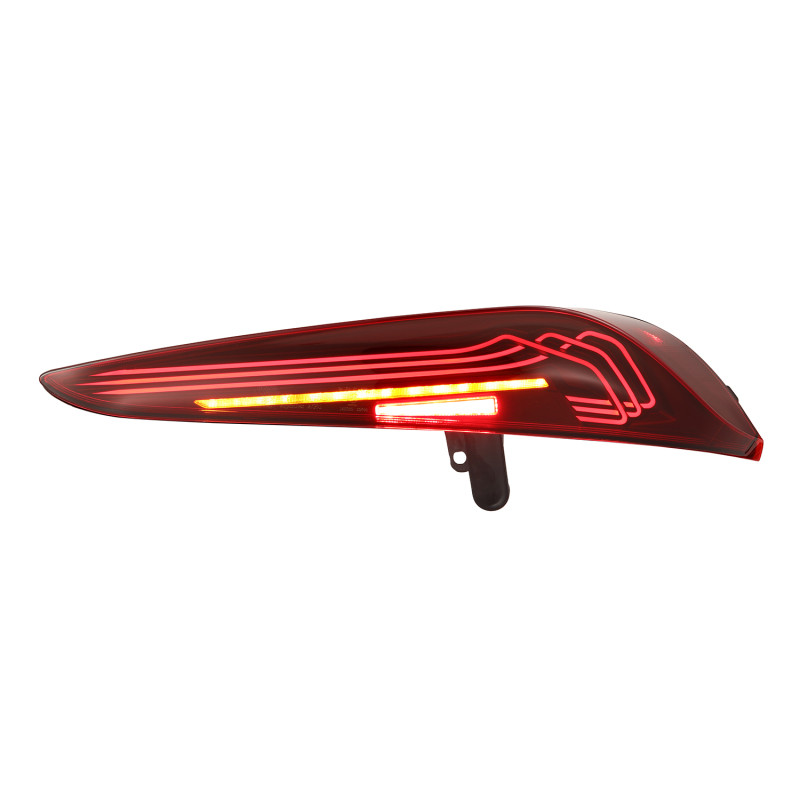 AlphaRex 20-24 Toyota Supra LUXX-Series Laser Style LED Tail Lights Black-Red - 609030 User 2