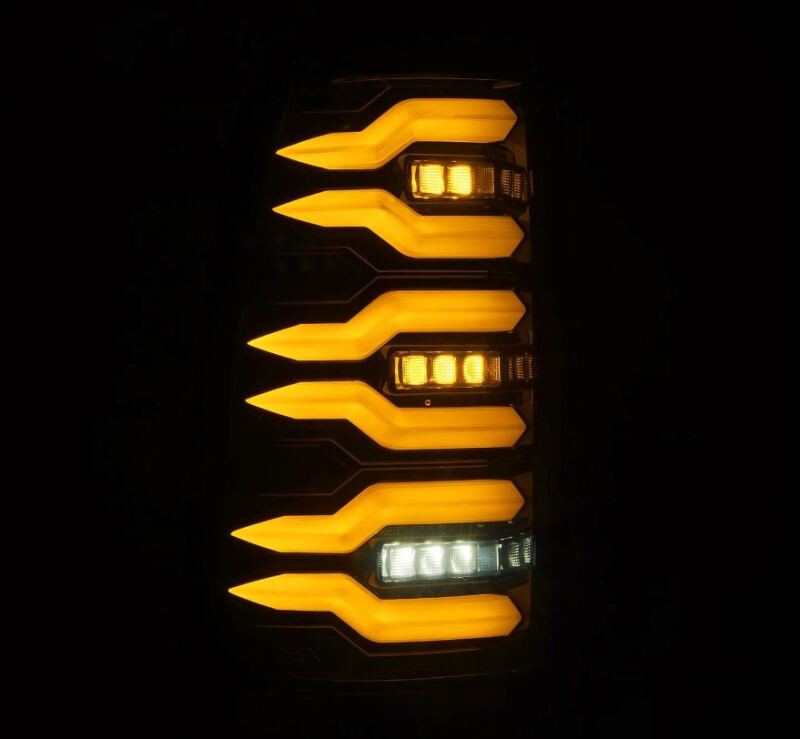 AlphaRex 99-06 Chevrolet Silverado Sierra LUXX-Series LED Tail Lights Alpha-Black - 620005 User 6