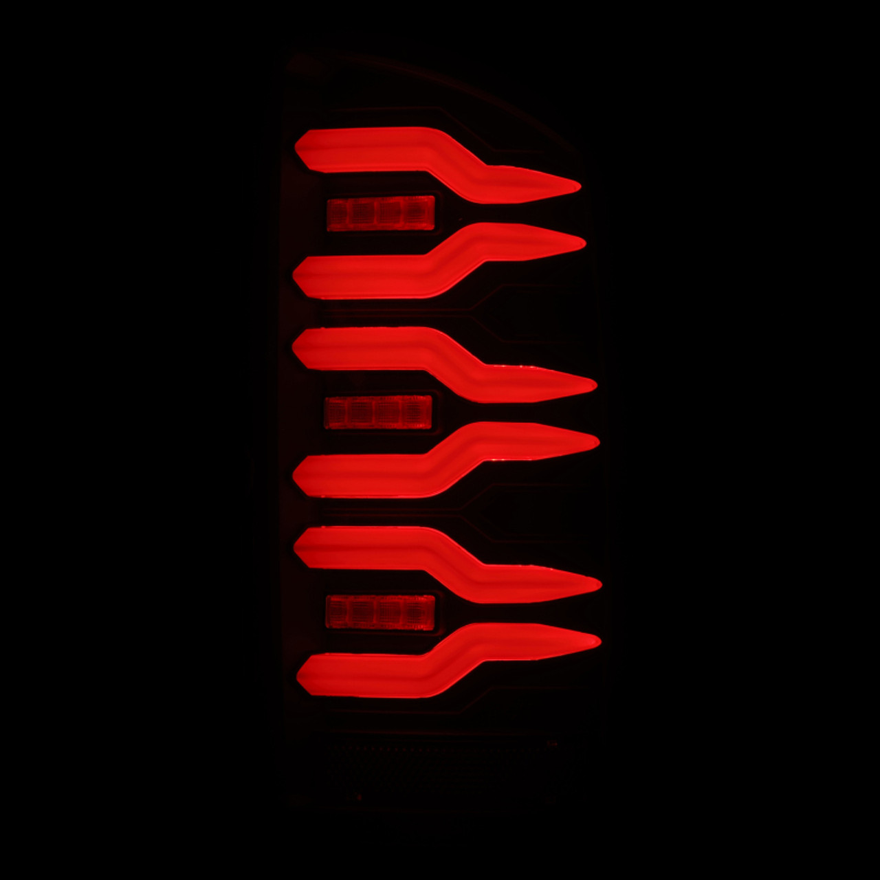 AlphaRex 07-08 Dodge Ram 1500/07-09 Dodge Ram 2500+3500 Luxx-Series LED Tail Lights (Pair) Black - 641040 User 5