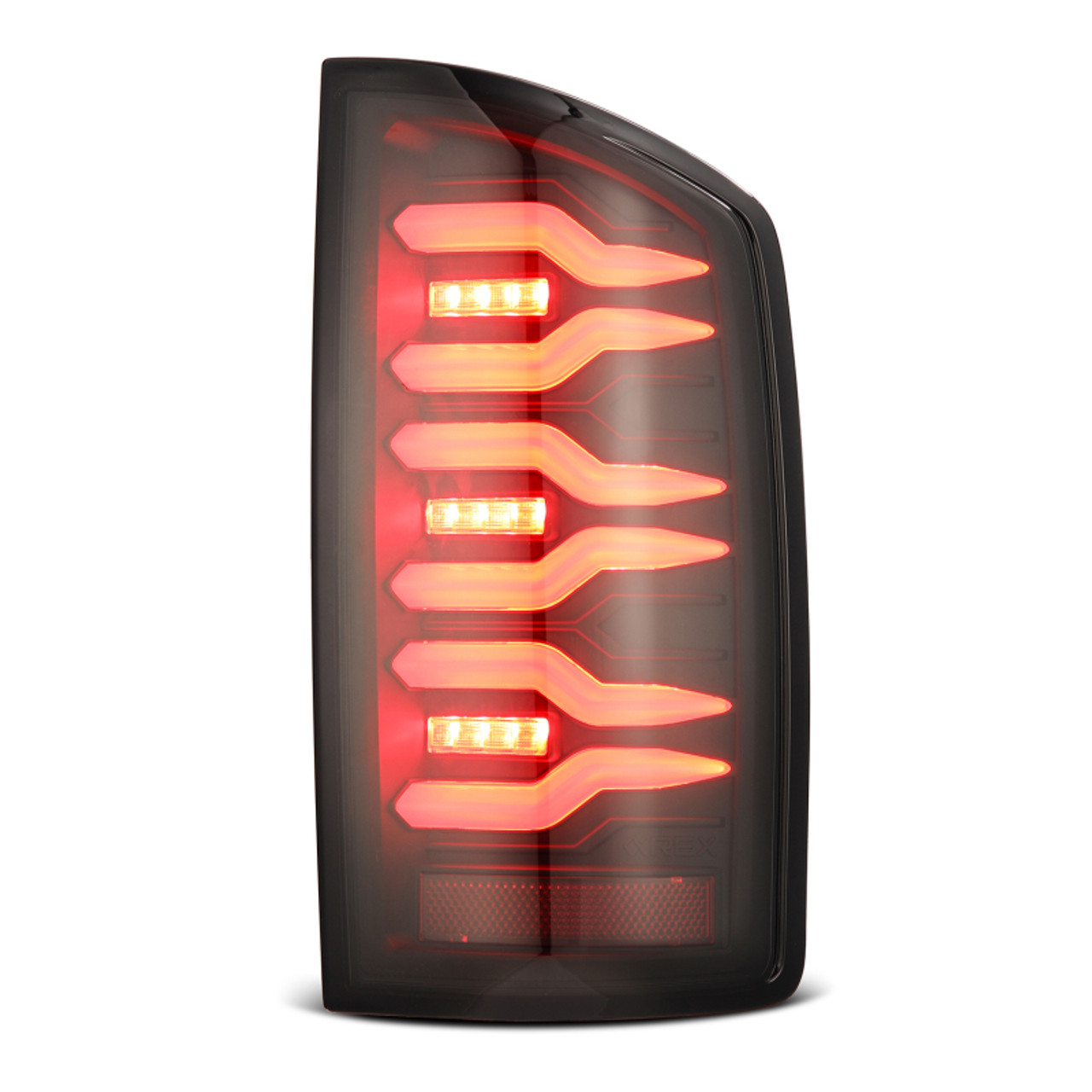 AlphaRex 07-08 Dodge Ram 1500/07-09 Dodge Ram 2500+3500 Luxx-Series LED Tail Lights (Pair) Black - 641040 User 2