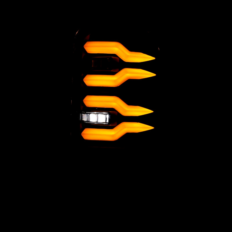 AlphaRex 94-01 Dodge Ram 1500/2500/3500 LUXX-Series LED Tail Lights - Alpha-Black - 643001 User 1
