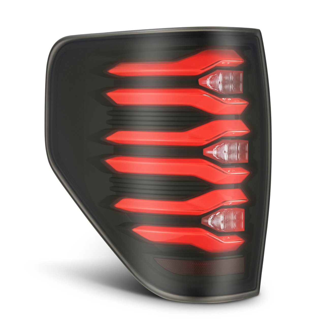 AlphaRex 09-14 Ford F150 LUXX LED Taillights - Black/Red Housing - 653090 User 4