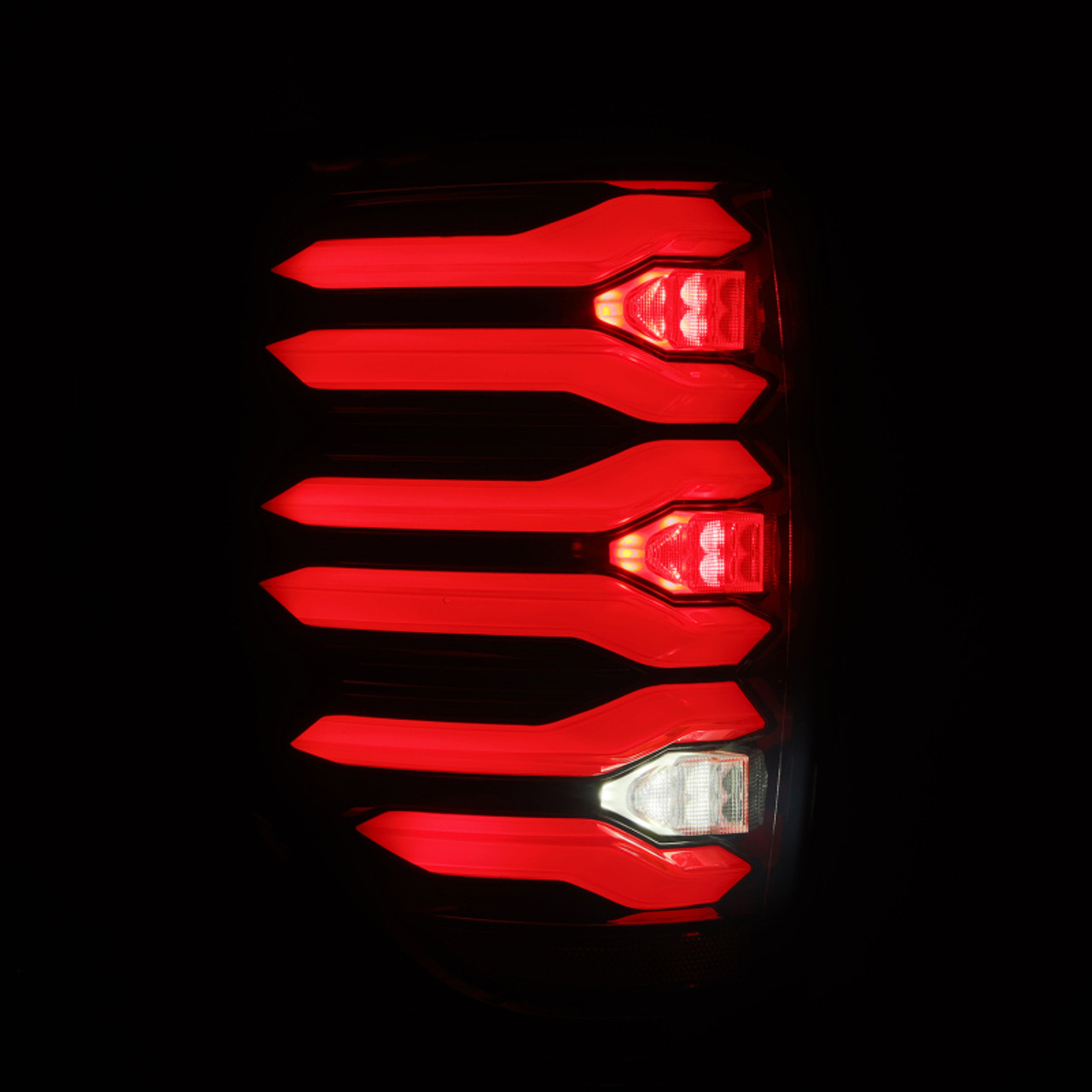 AlphaRex 09-14 Ford F150 LUXX LED Taillights - Black/Red Housing - 653090 User 6