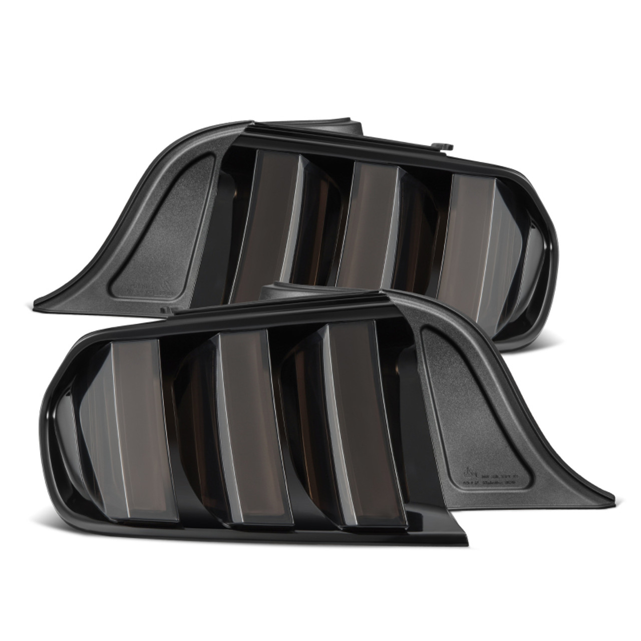 AlphaRex 15-23 Ford Mustang NOVA-Series Prismatic LED Tail Lights Alpha-Black - 655010 Photo - Primary