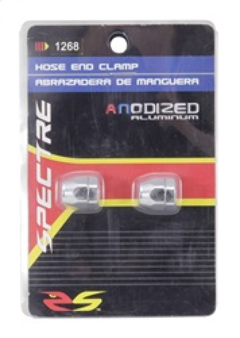 Spectre Magna-Clamp Hose Clamps 7/32in. (2 Pack) - Chrome - 1268