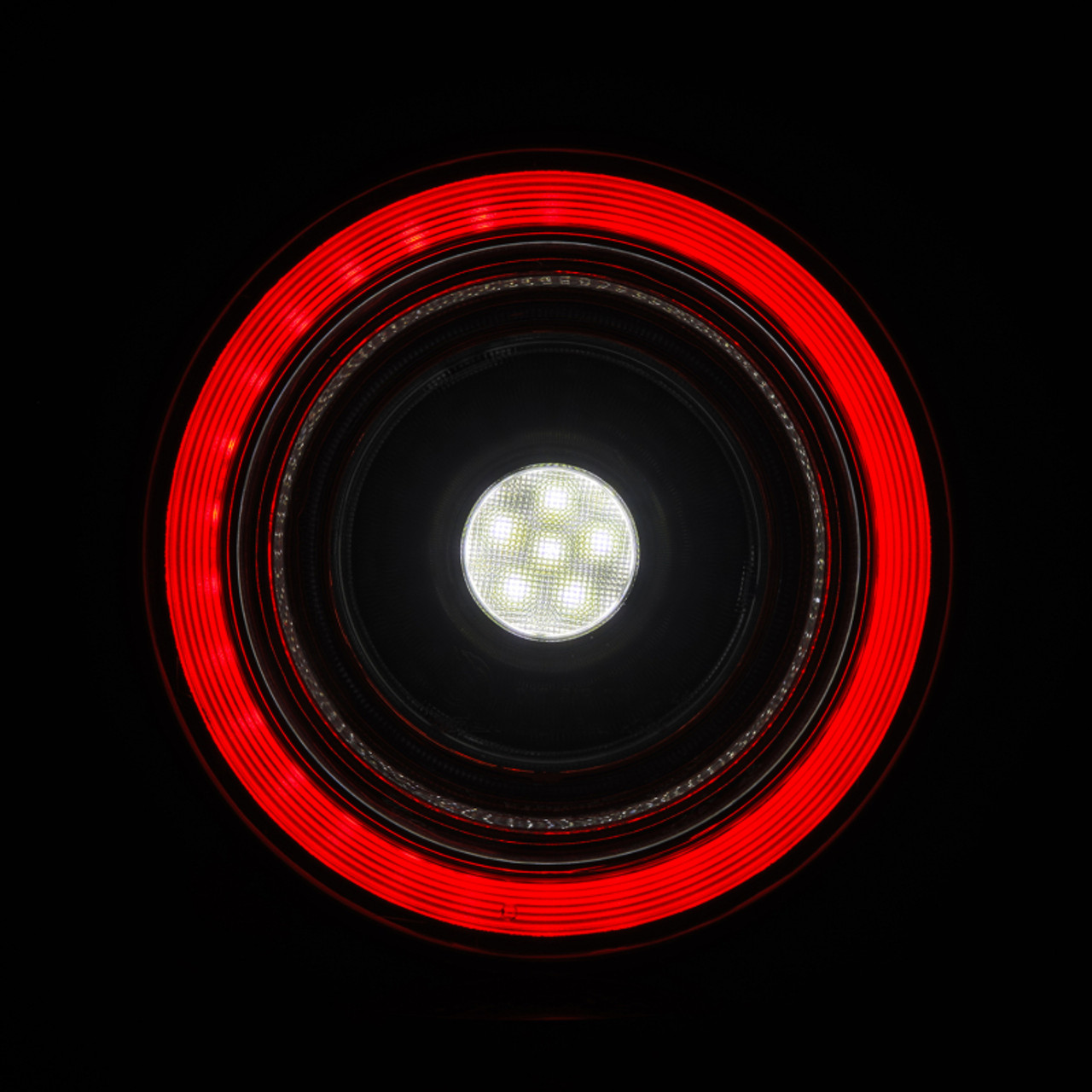 AlphaRex 10-15 Ferrari 458 NOVA-Series Prismatic LED Tail Lights Smoke - 668001