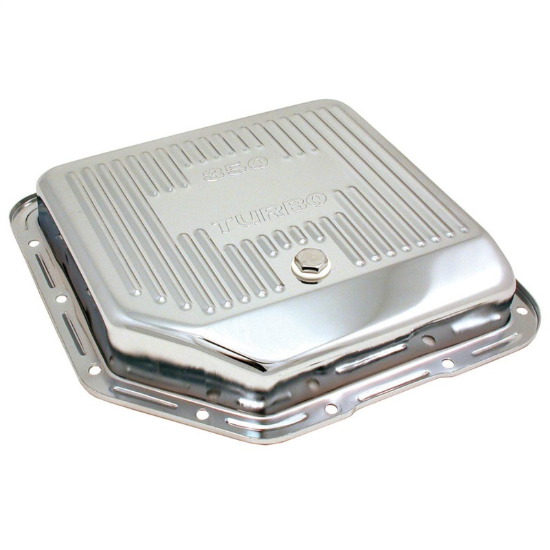 Spectre GM TH350 Transmission Pan - Chrome - 5450