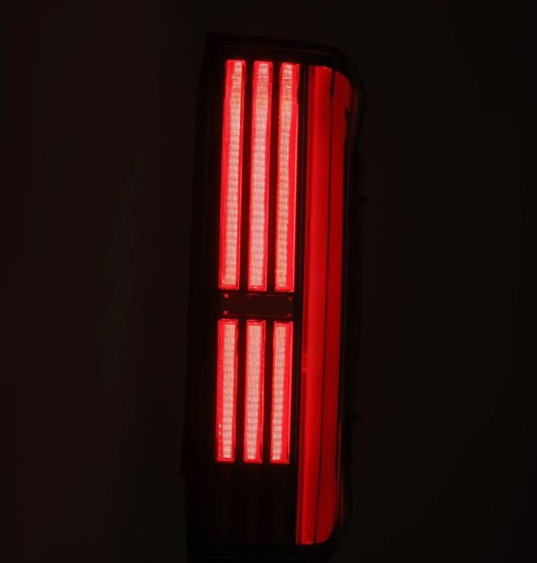 AlphaRex 22-24 Toyota Tundra NOVA-Series Prismatic LED Tail Lights - Black/Red - 673002 User 4