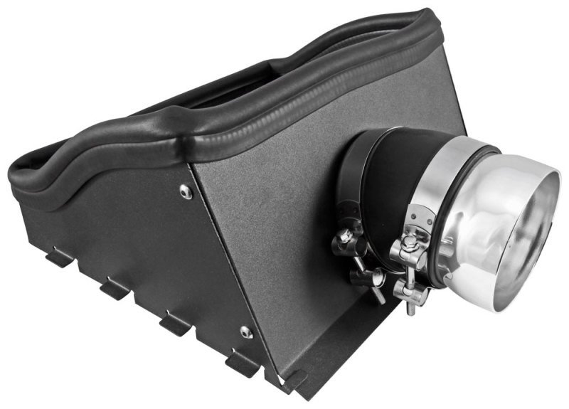 Spectre 15-18 Ford F150 2.7L/3.5L F/I Air Intake Kit - Polished w/Red Filter - 9034