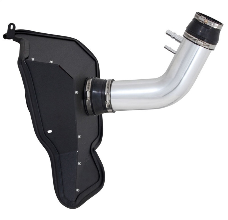 Spectre 15-16 Ford Mustang V6-3.7L F/I Air Intake Kit - Polished w/Red Filter - 9041