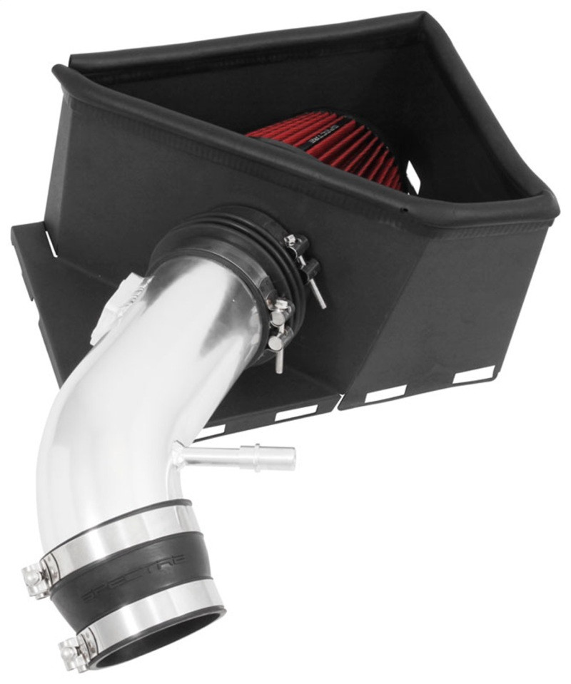 Spectre 14-18 RAM 2500/3500 6.4L Air Intake Kit - Polished w/Red Filter - 9052