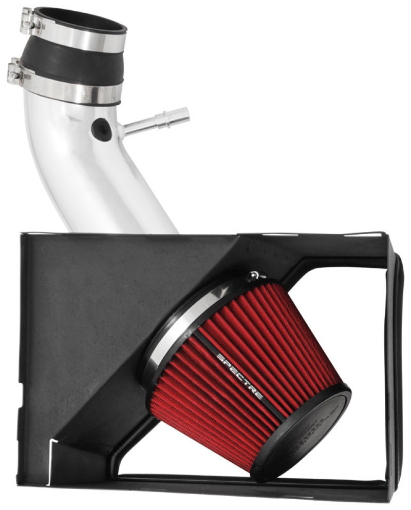 Spectre 14-18 RAM 2500/3500 6.4L Air Intake Kit - Polished w/Red Filter - 9052