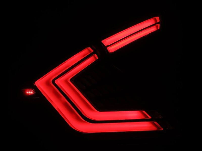 AlphaRex 16-21 Honda Civic Hatchback / Type-R FK8 Nova-Series LED Tail Lights - Black Smoke - 676010 User 4