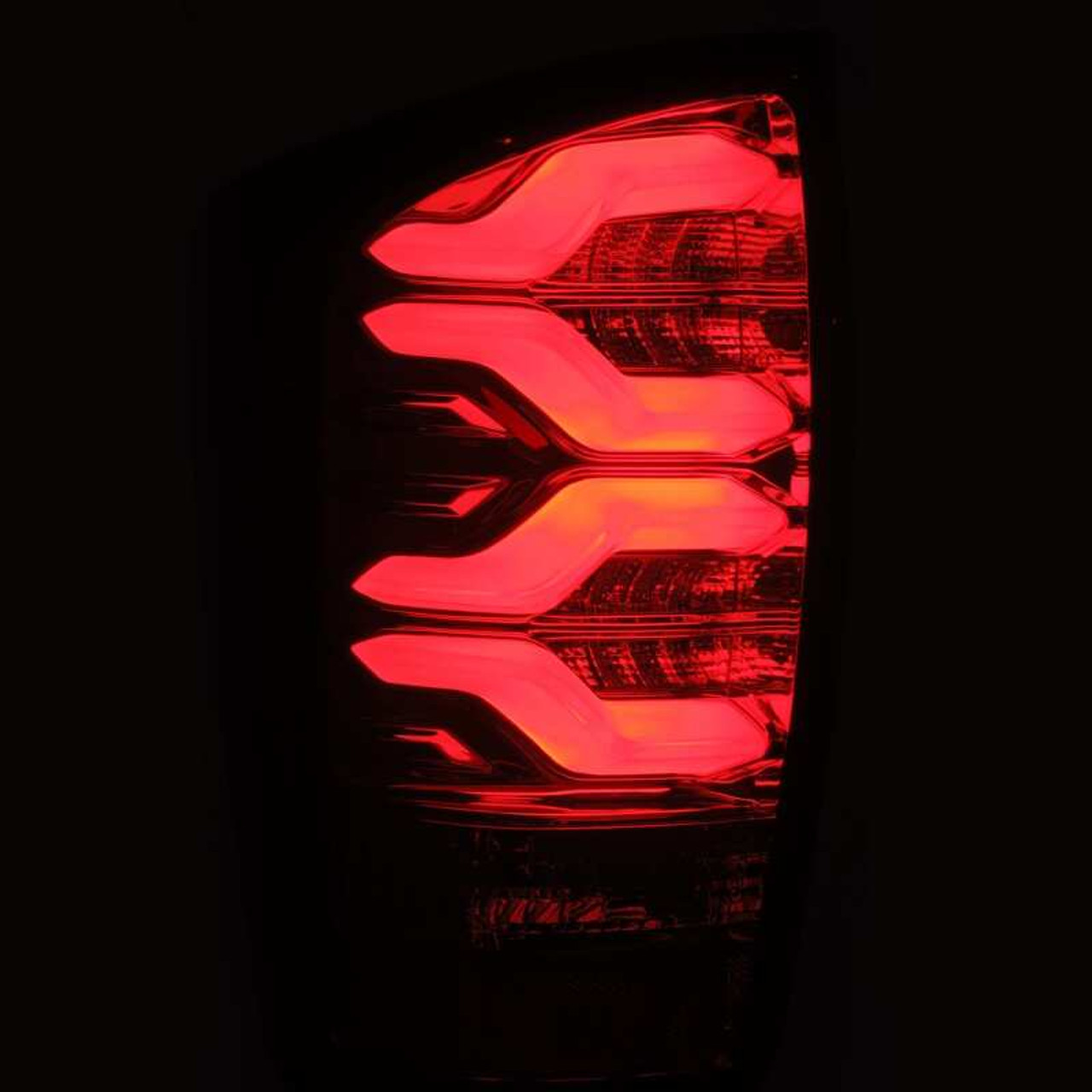 AlphaRex 16-21 Toyota Tacoma LUXX LED Taillights Blk/Red w/Activ Light/Seq Signal - 680000 User 2