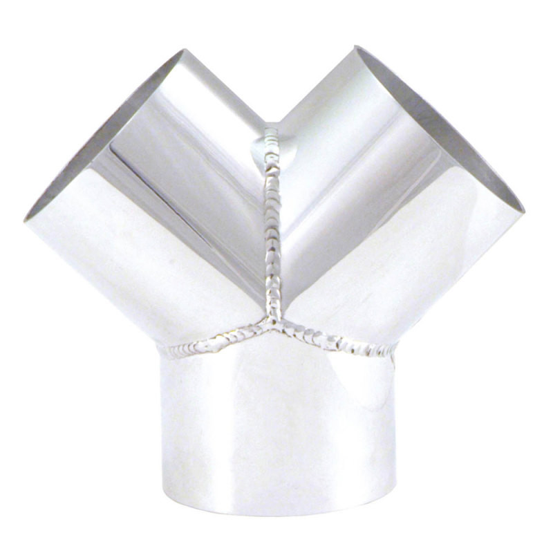 Spectre Universal Tube (Y-Pipe) 3in. OD - Aluminum - 9479