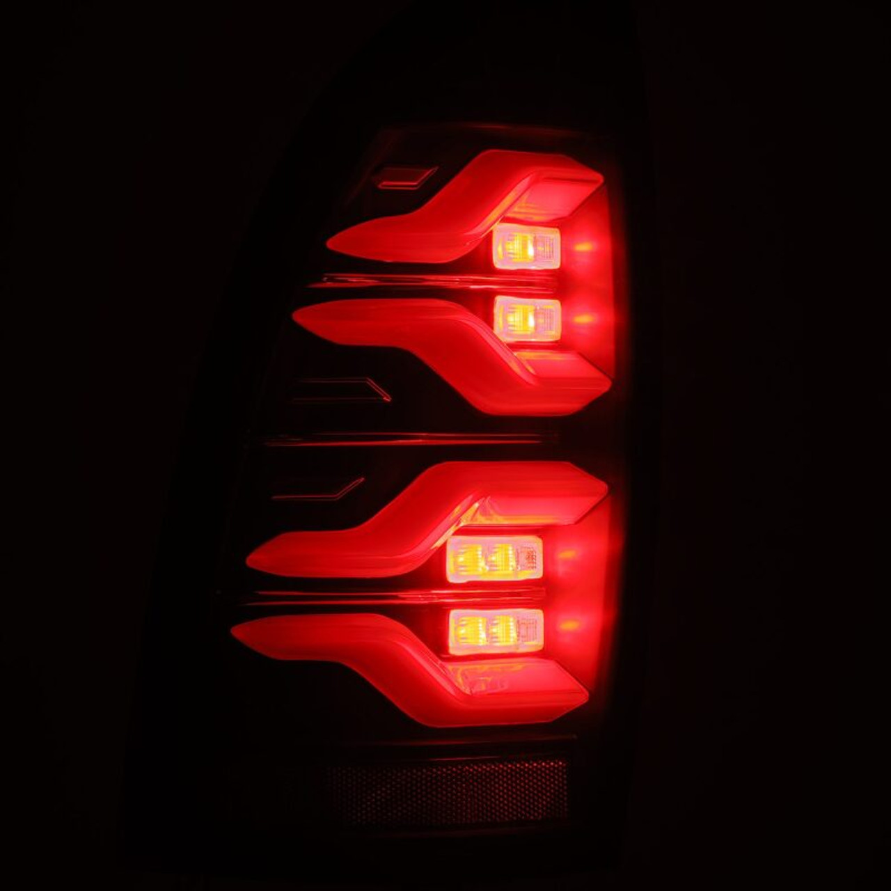 AlphaRex 05-15 Toyota Tacoma LUXX LED Taillights Blk w/Activ Light/Seq Signal - 680060 User 5