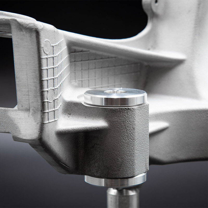 SPL Parts Porsche 996/997 6061-T6 Aluminum Solid Subframe Bushings Kit - SPL SSB 996